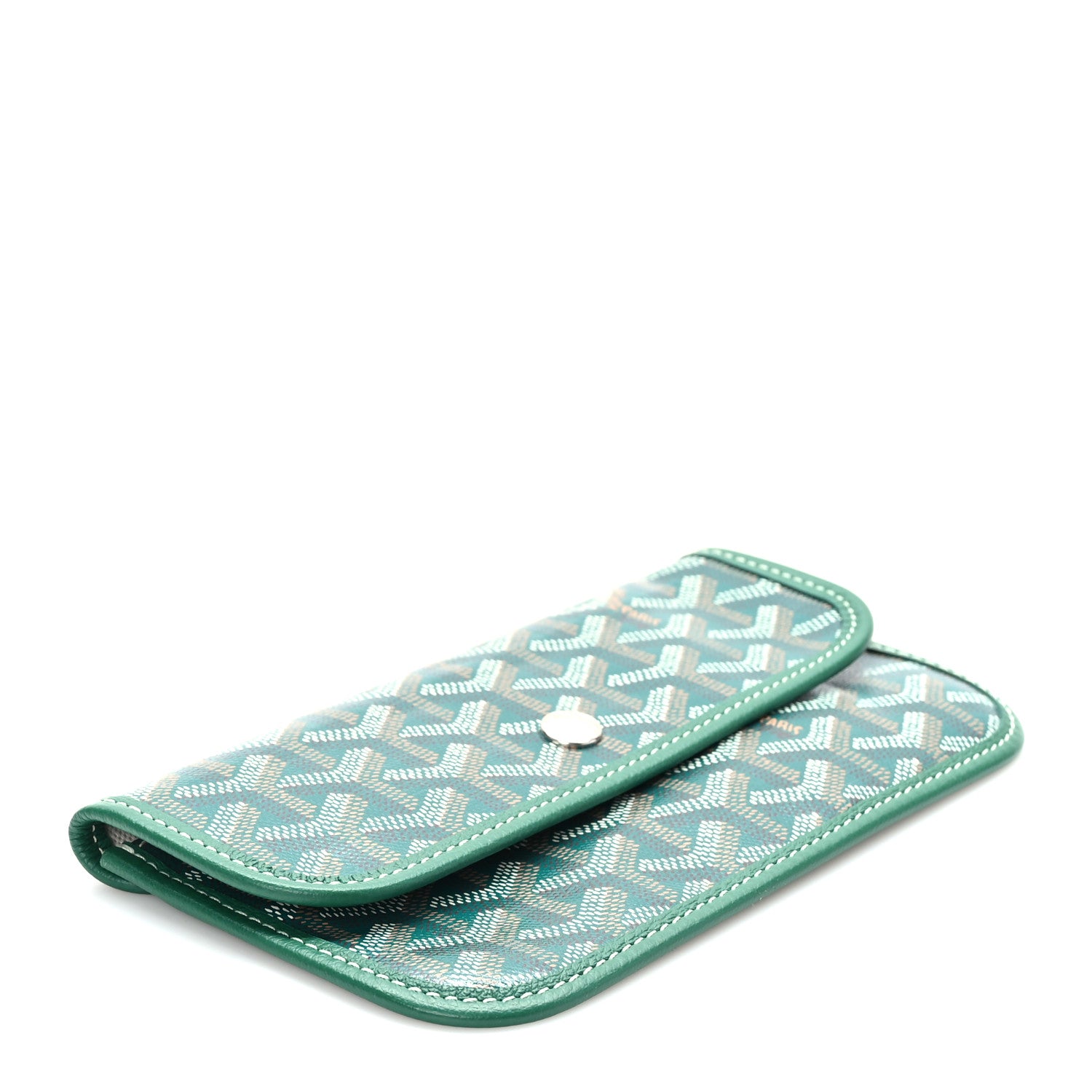Goyard Goyardine Pouch Green 4 of 6