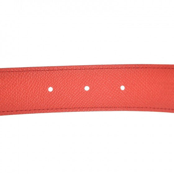 Swift Epsom 32mm Belt Strap 85 Vermilion Rose Jaipur