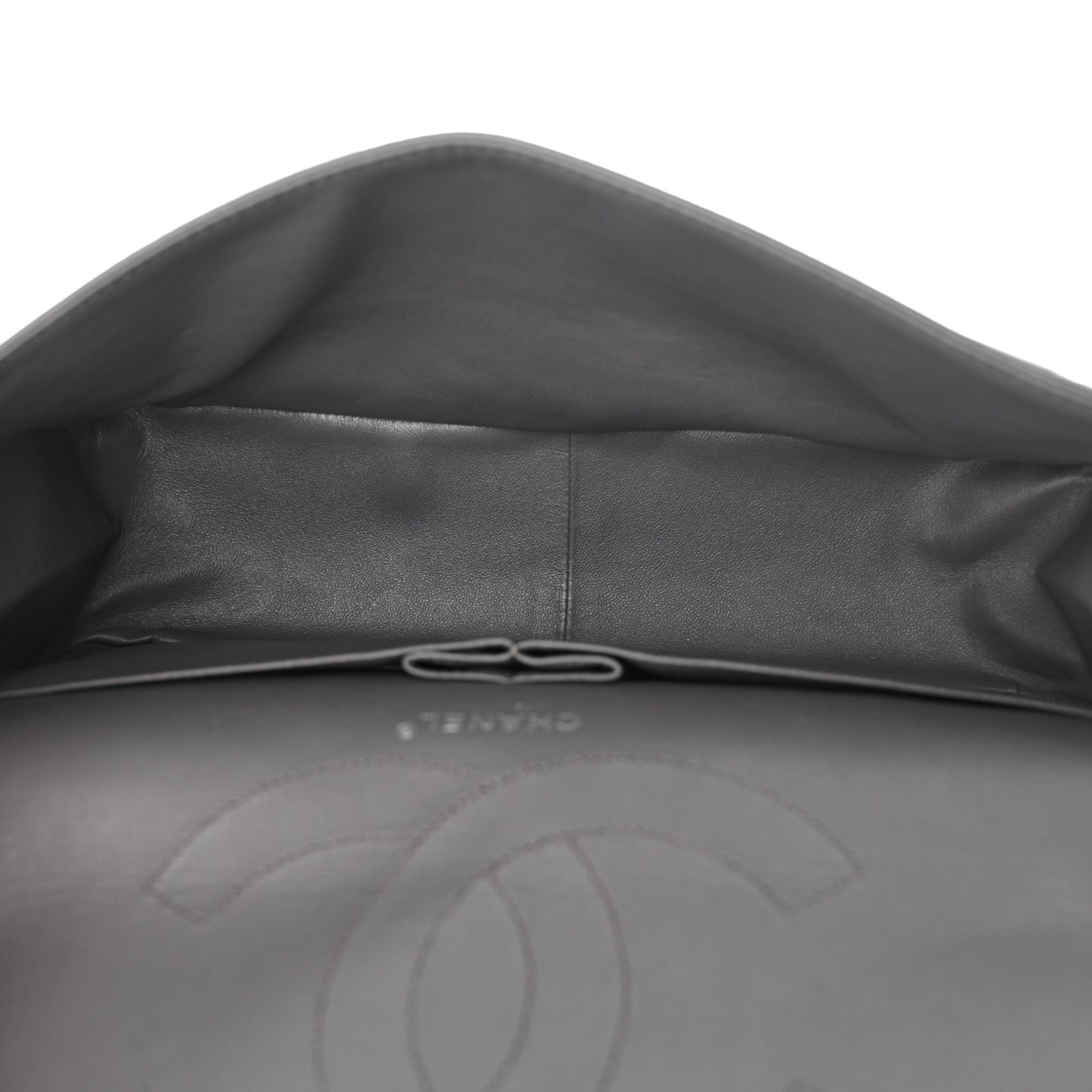 Aged Calfskin Quilted 2.55 Reissue 227 Flap Grey