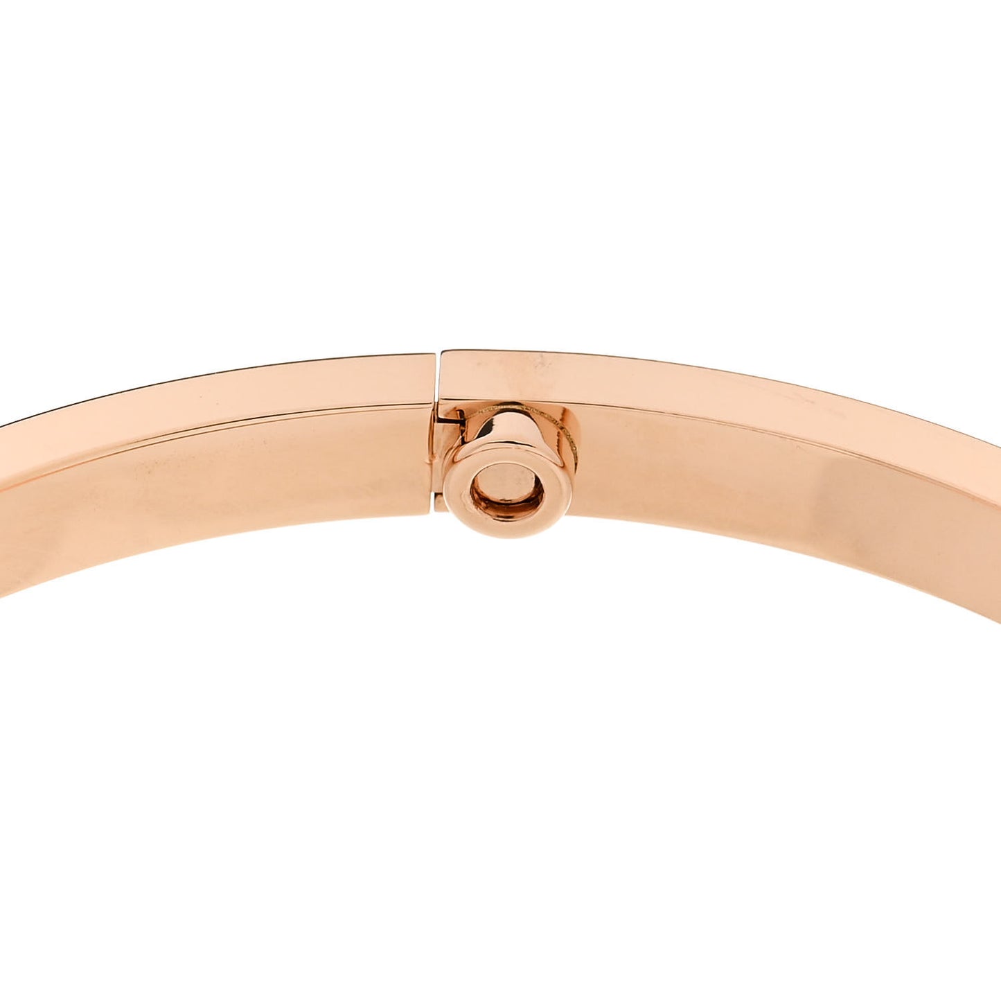 18K Pink Gold Small LOVE Bracelet 17