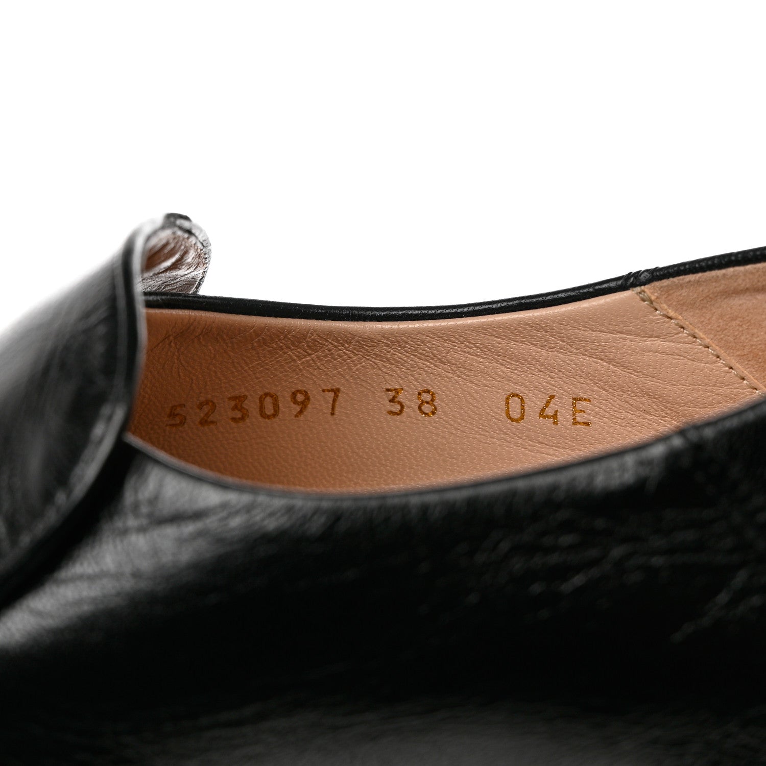 Gucci Goatskin Crystal Womens Horsebit Loafers 38 Black 6 of 9