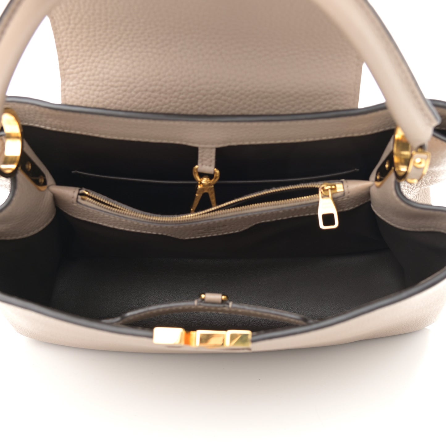 Taurillon Capucines MM Galet
