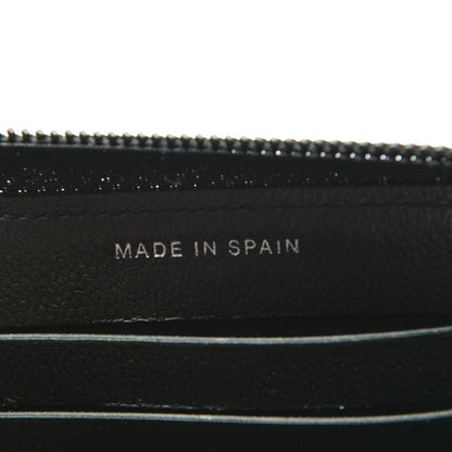 Chanel Caviar Quilted Small Boy Zip Around Wallet So Black 7 of 8
