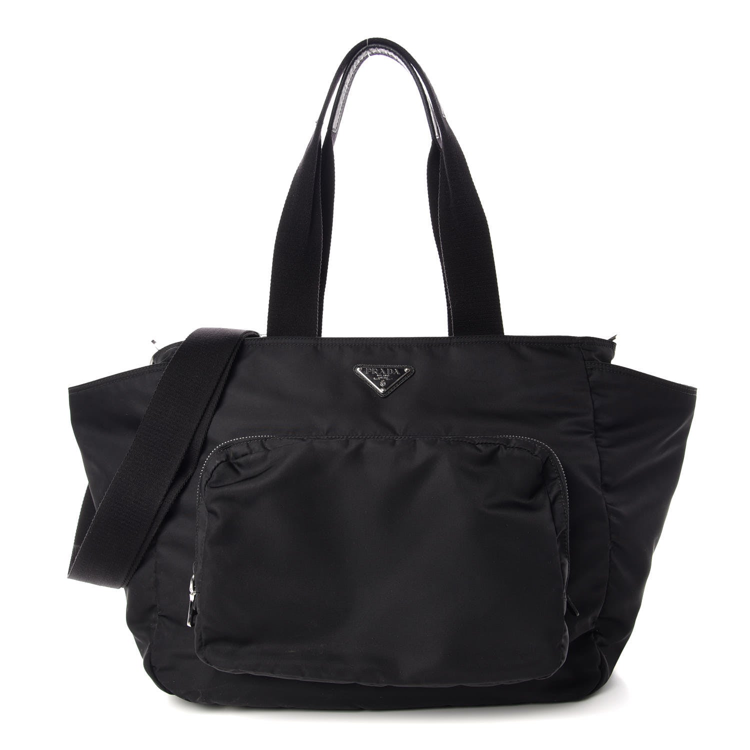 Prada Tessuto Nylon Vela Diaper Bag Black 1 of 11