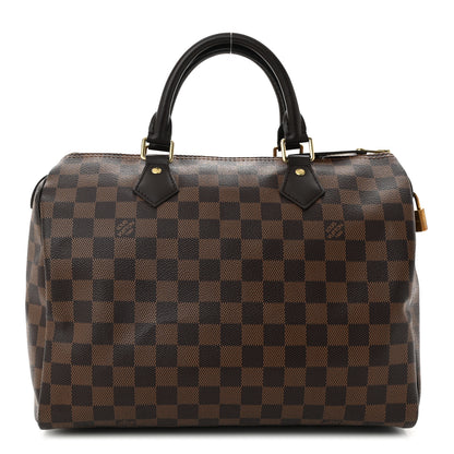 Louis Vuitton Damier Ebene Speedy 30 1 of 9