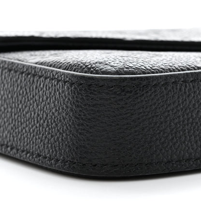 Louis Vuitton Empreinte Pochette Felicie Chain Wallet Black 11 of 13