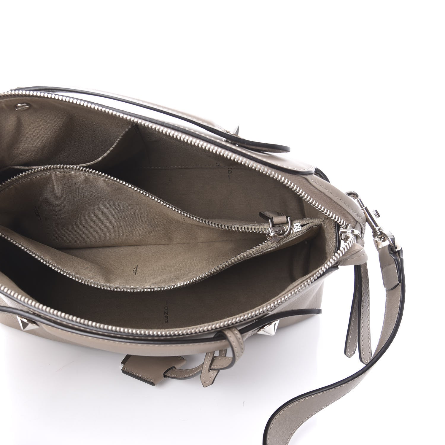 Fendi Vitello Dolce Medium By The Way Boston Bag Tortora 5 of 10
