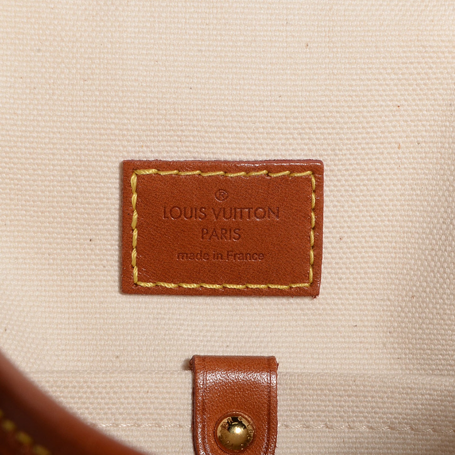 Monogram Rayures Tisse Clutch Red