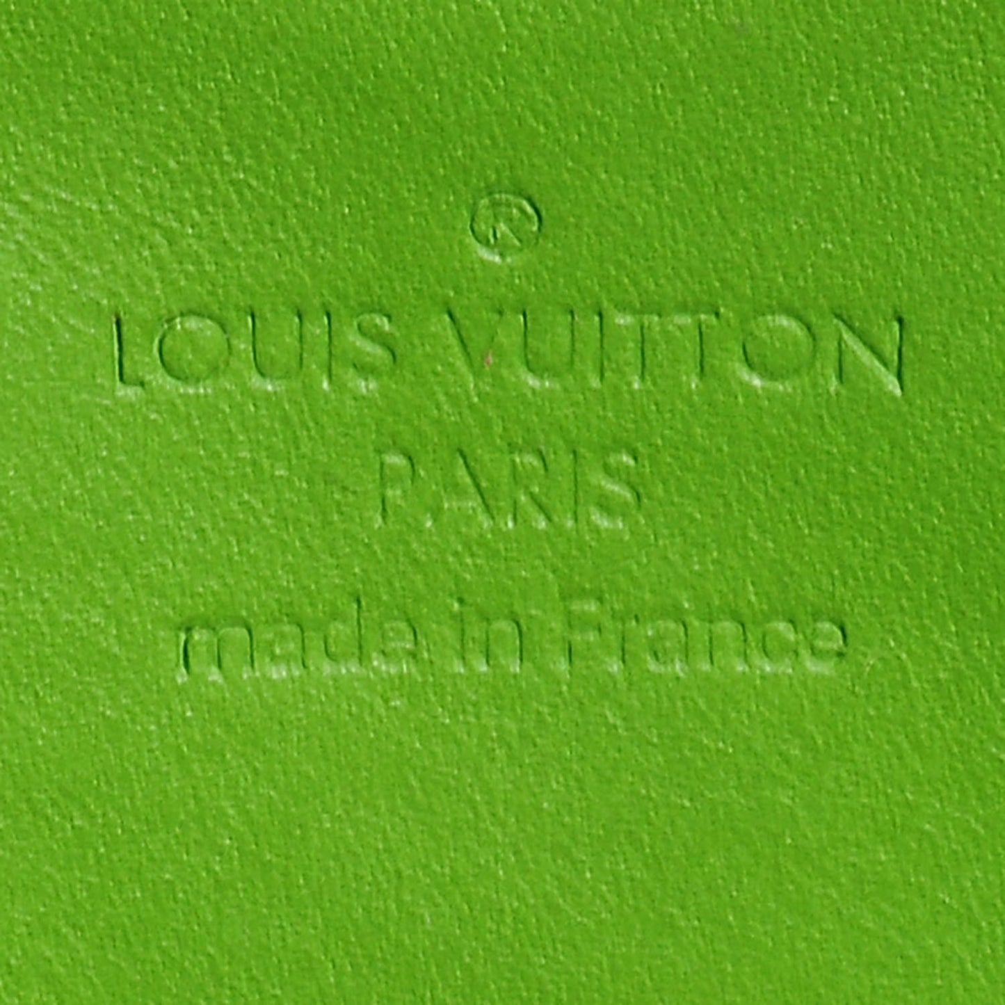 Vernis Heart Coin Purse Vert Tonic