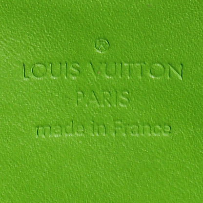 Louis Vuitton Vernis Heart Coin Purse Vert Tonic 6 of 7
