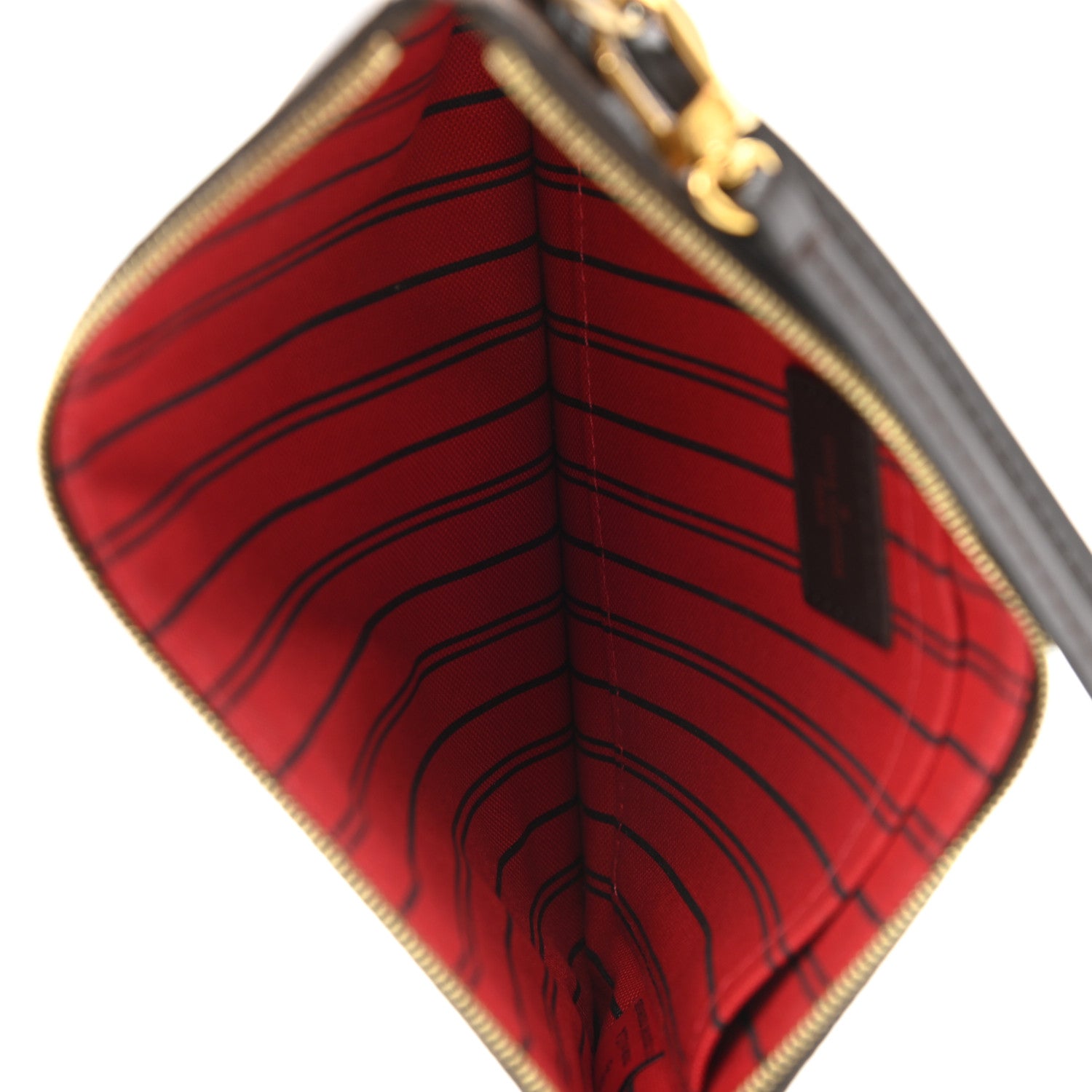 Louis Vuitton Damier Ebene Neverfull MM GM Pochette 5 of 7