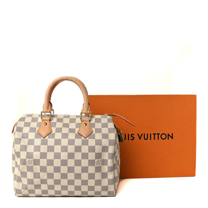Louis Vuitton Damier Azur Speedy 25 14 of 14
