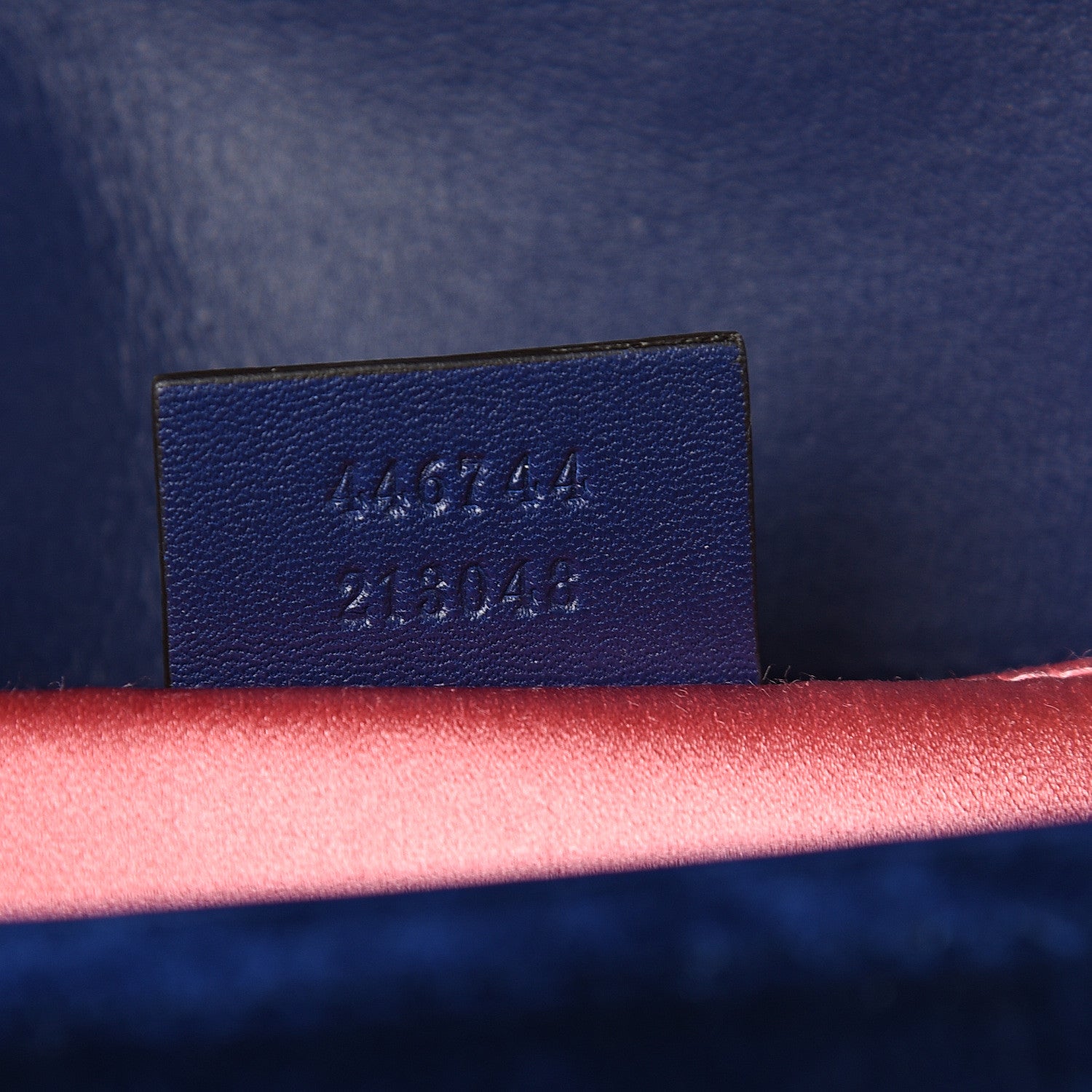 Gucci Velvet Matelasse Mini GG Marmont Shoulder Bag Cobalt Blue 6 of 9