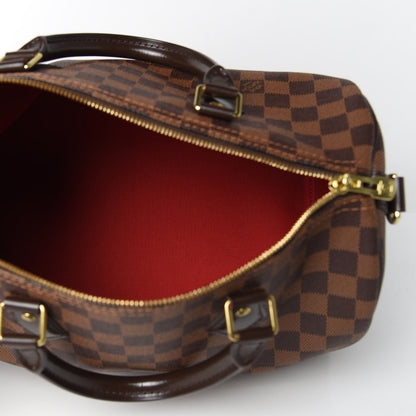 Louis Vuitton Damier Ebene Speedy Bandouliere 30 5 of 10
