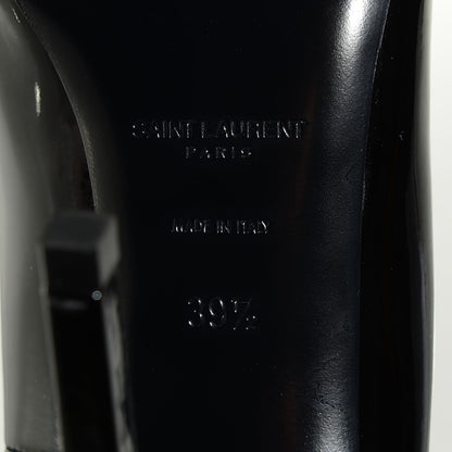 Saint Laurent Patent Classic Paris 105 Escarpin Pumps 39.5 Black 14 of 16