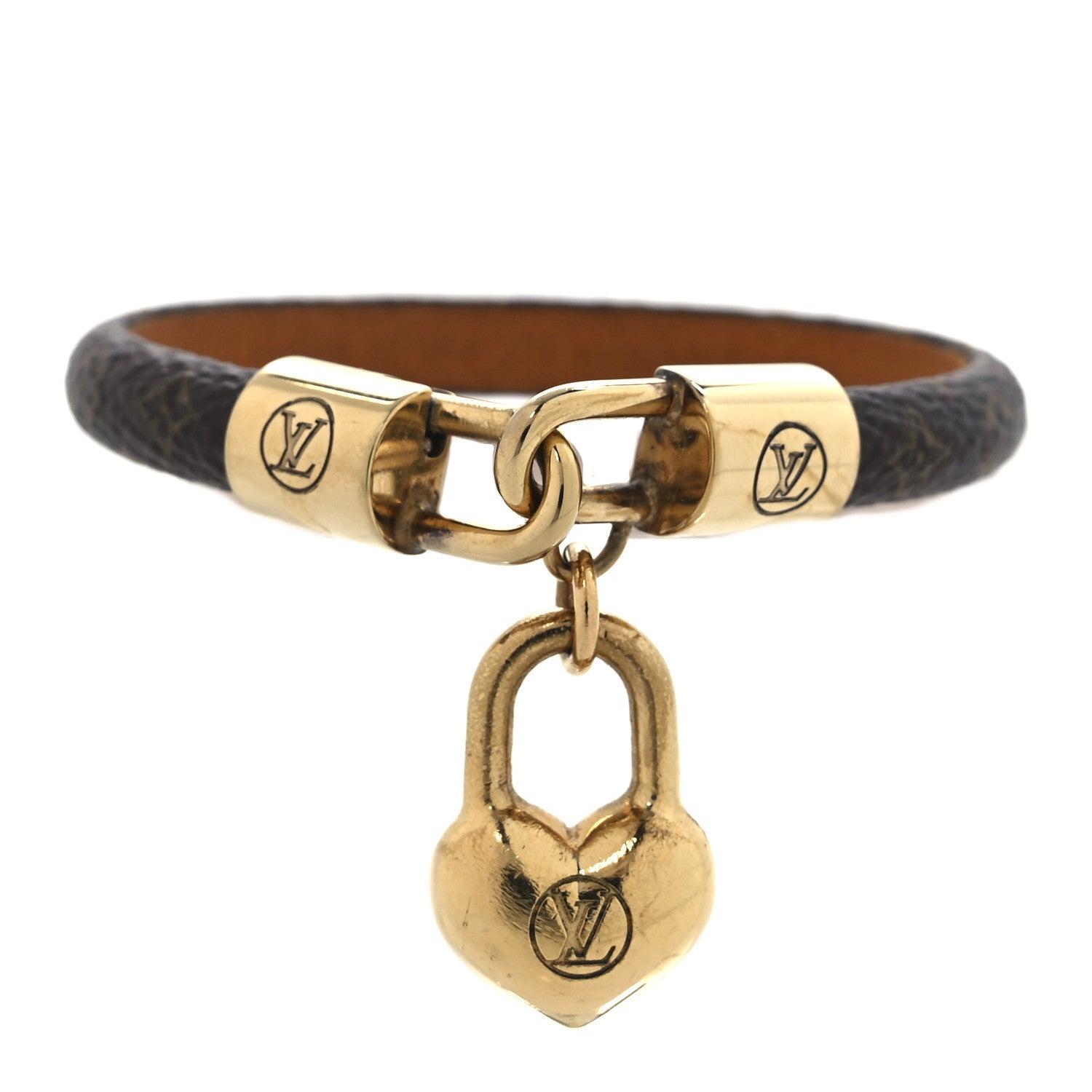 Louis Vuitton Monogram Crazy In Lock Bracelet 17 1 of 5