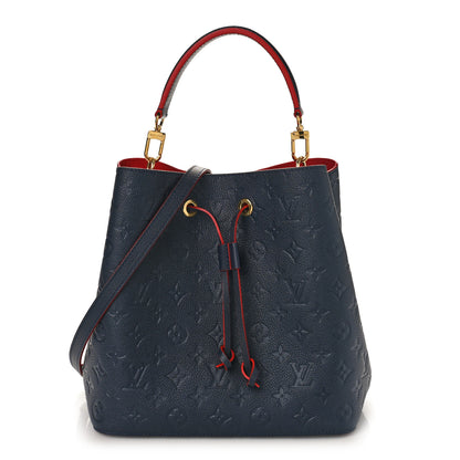 Louis Vuitton Empreinte Neonoe MM Marine Rouge 1 of 8