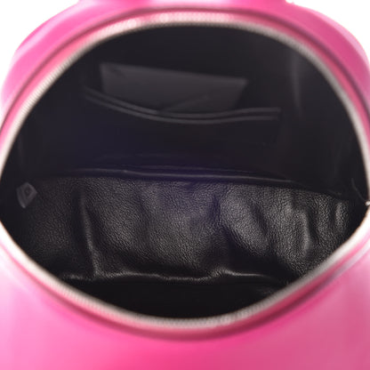 MCM Calfskin Mini Duchess Polke Studs Backpack Electric Pink 5 of 10