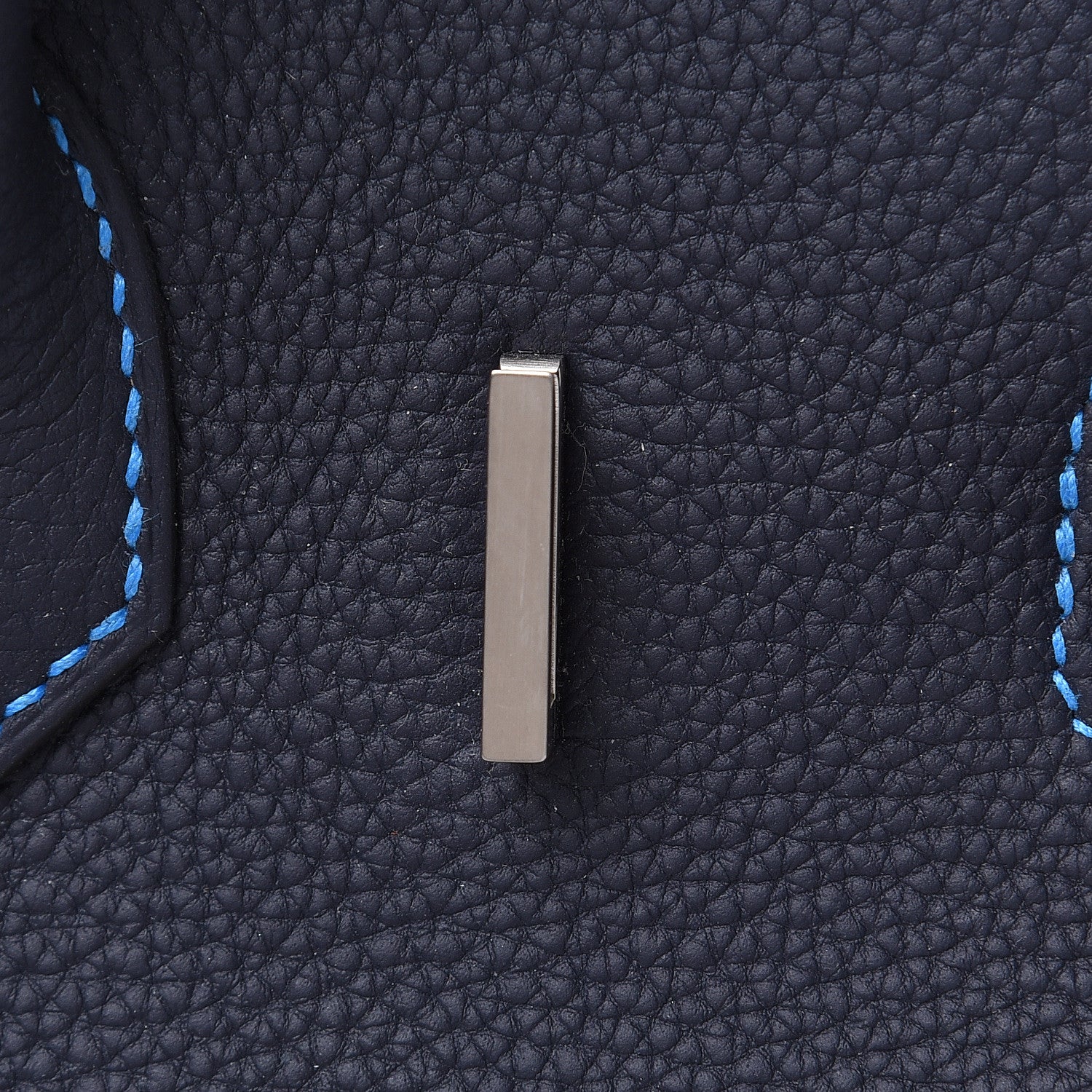 Hermes Togo Horseshoe Birkin 30 Bleu Nuit Bleu Hydra 9 of 30