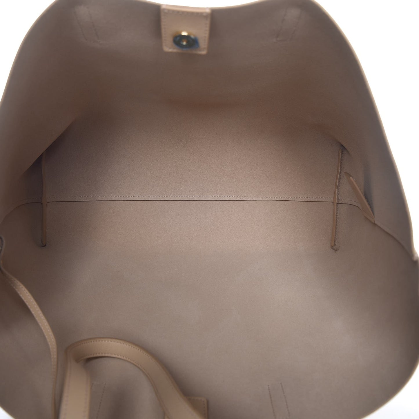 Calfskin Large Shopping Tote Nude Powder