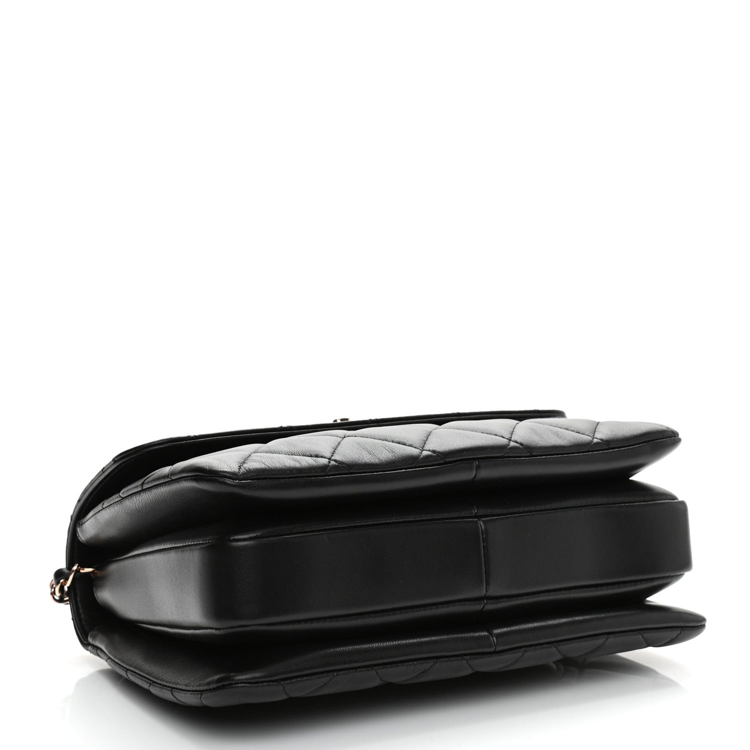 Chanel Lambskin Quilted Small Trendy CC Dual Handle Flap Bag Black 4 of 11