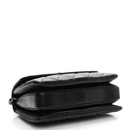 Chanel Lambskin Quilted Small Trendy CC Dual Handle Flap Bag Black 4 of 11