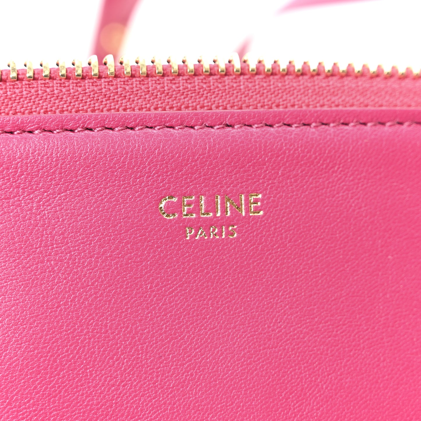Lambskin Small Trio Crossbody Bag Fuchsia