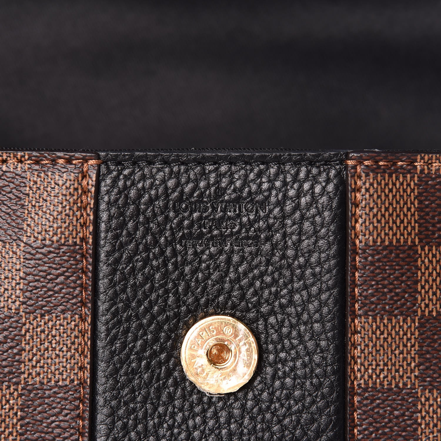 Louis Vuitton Damier Ebene Bond Street BB Black 8 of 10