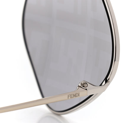 Fendi Metal Aviator FF Sunglasses FF0406/S Gold 5 of 8