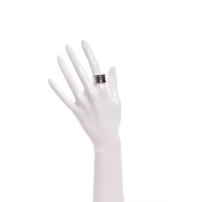 Bulgari 18K White Gold B.Zero1 Four-Band Ring 62 10 2 of 8