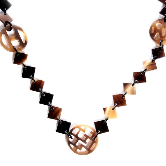 Buffalo Horn Lacquer Lena Necklace