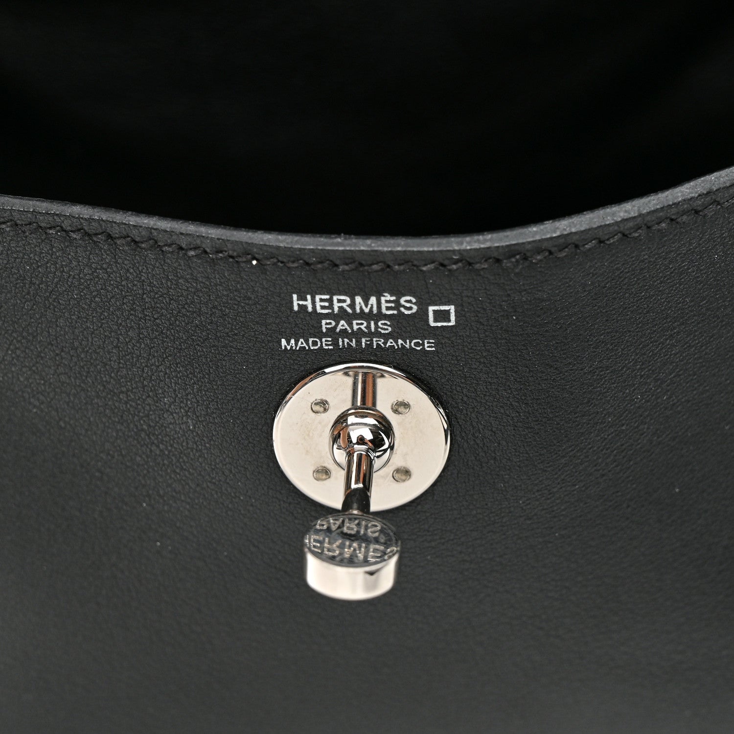 Hermes Swift Matte Alligator Mini Touch Lindy 20 Black 6 of 11