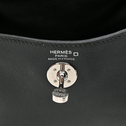 Hermes Swift Matte Alligator Mini Touch Lindy 20 Black 6 of 11