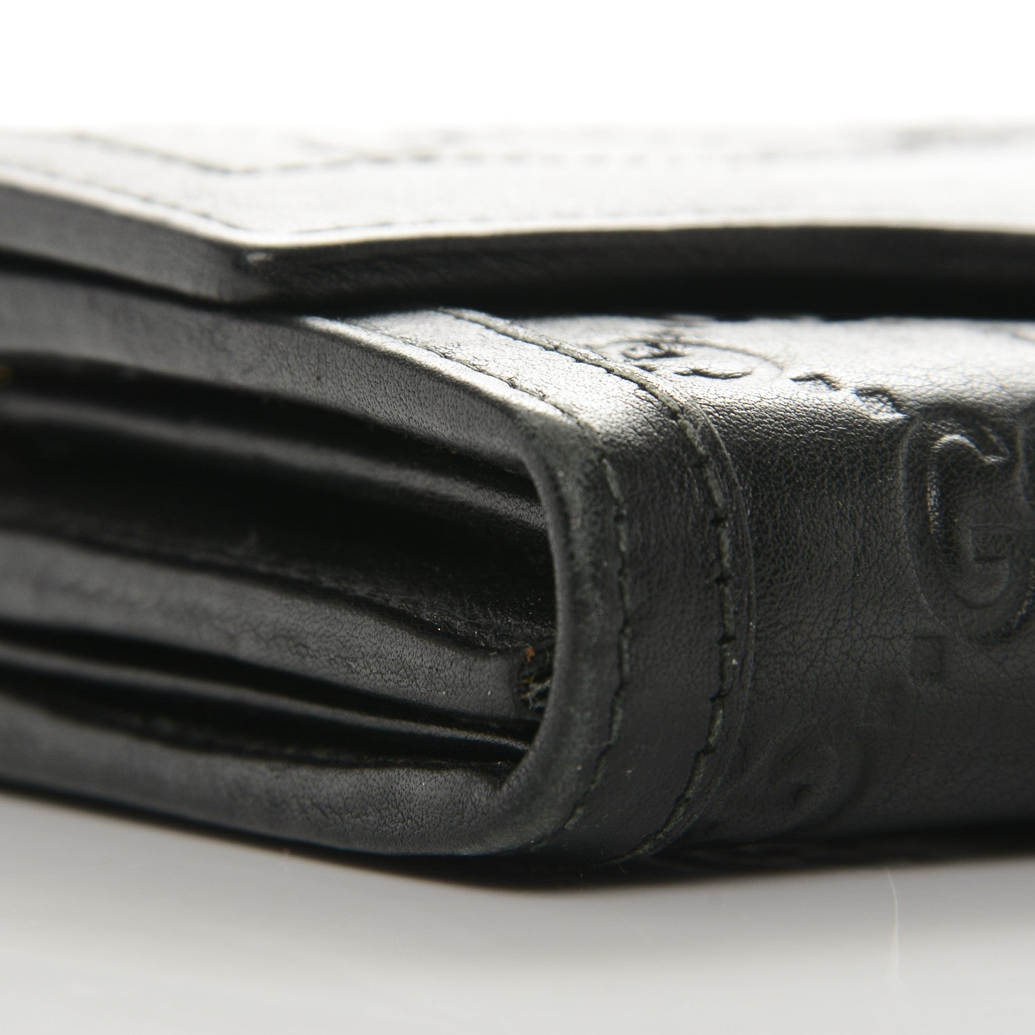 Gucci Guccissima Sukey Continental Wallet Continental Wallet Black 7 of 8