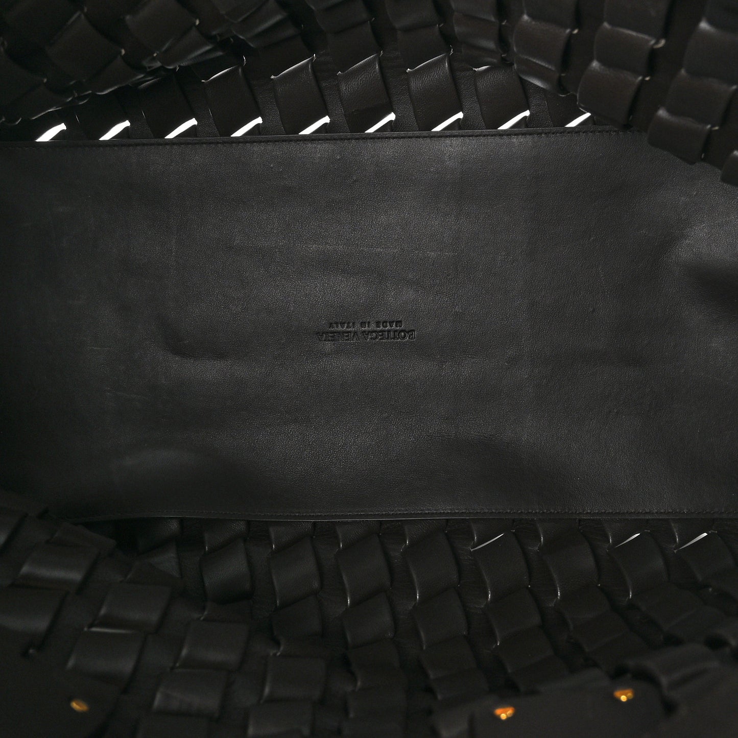 Nappa Intrecciato Tote Black