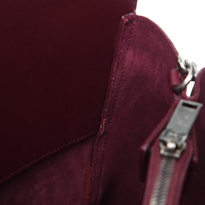 Saint Laurent Calfskin Medium Amber Tote Rouge Legion 10 of 15