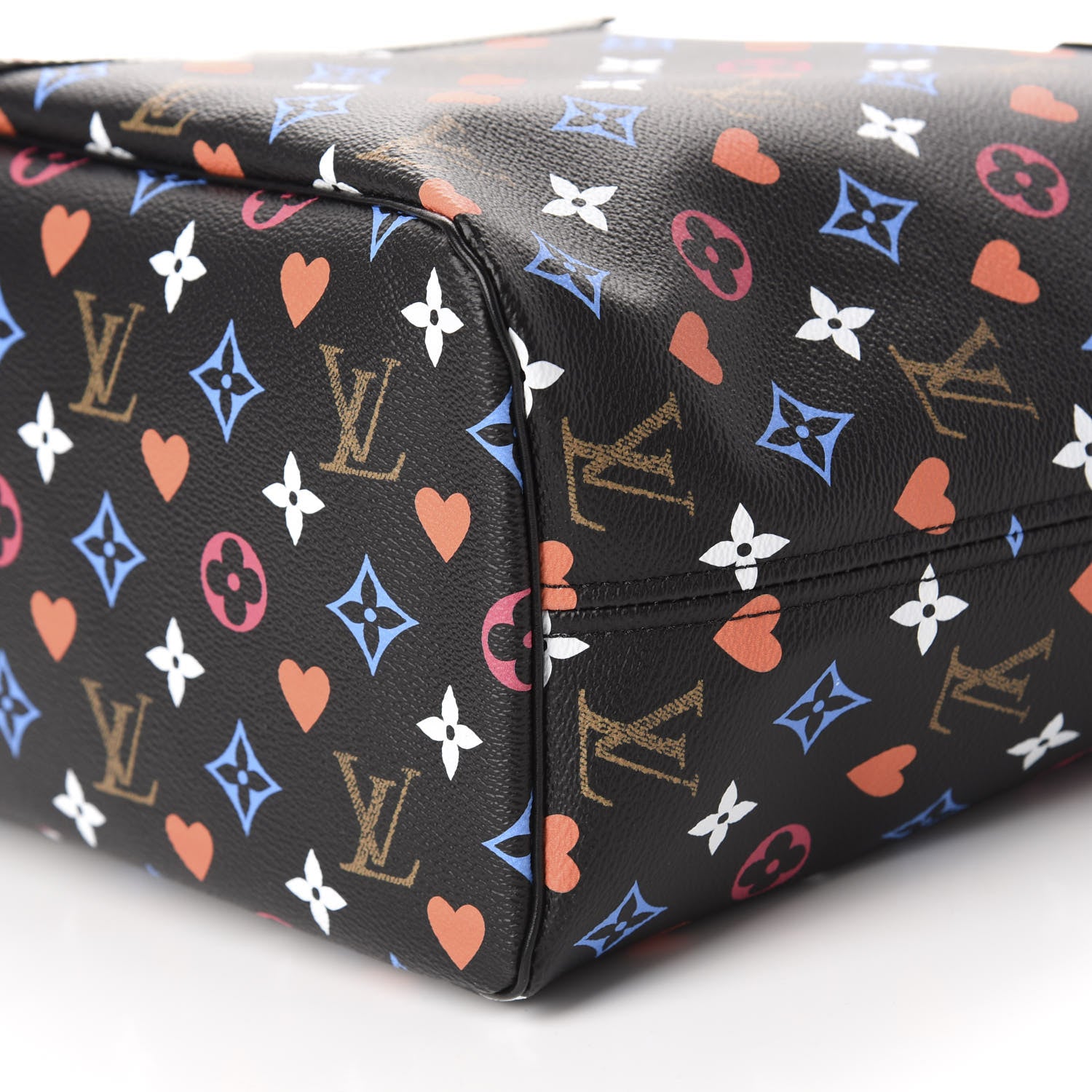 Louis Vuitton Game On Neverfull MM Black 7 of 10