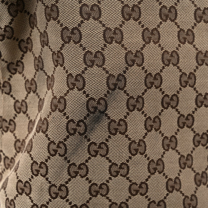 Gucci GG Monogram Large Web Handle Vertical Tote Dark Brown 14 of 17