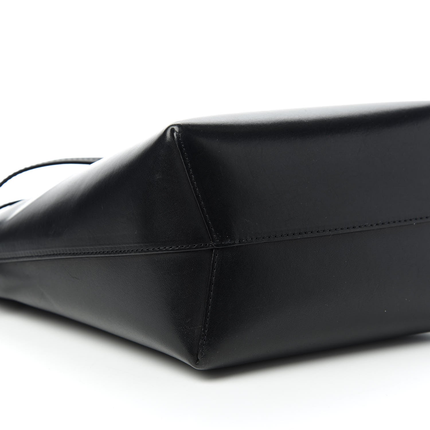 Mansur Gavriel Calfskin Mini Bucket Bag Black Blu 6 of 9