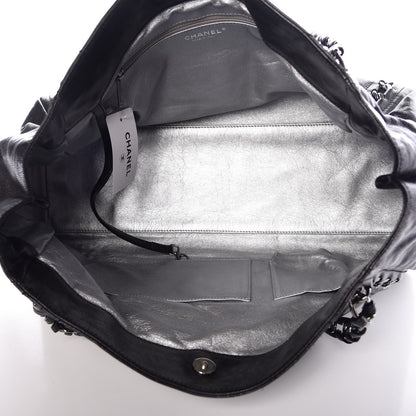 Chanel Glazed Caviar East West Modern Chain Tote Black 5 of 8