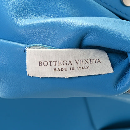 Bottega Veneta Nappa Maxi Blown Up Intrecciato Pouch Clutch Swimming Pool 6 of 13