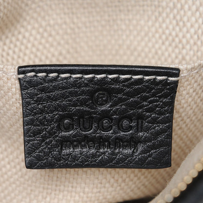 Gucci Pebbled Calfskin Mini Soho Chain Bag Black 6 of 7