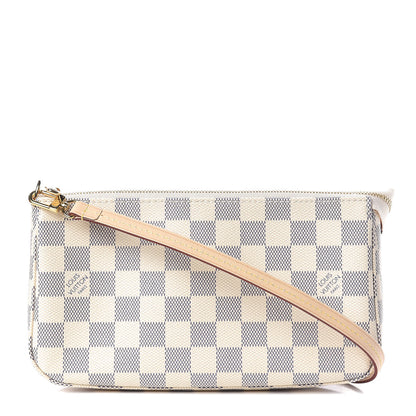 Louis Vuitton Damier Azur Pochette Accessories NM 1 of 9