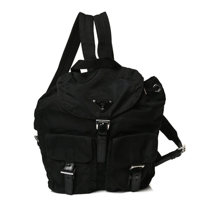 Prada Tessuto Nylon Vela Small Backpack Black 1 of 16