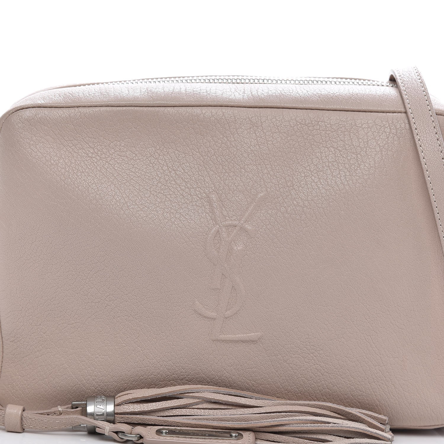 Saint Laurent Lambskin Monogram Small Lou Camera Bag Marble Pink 10 of 11