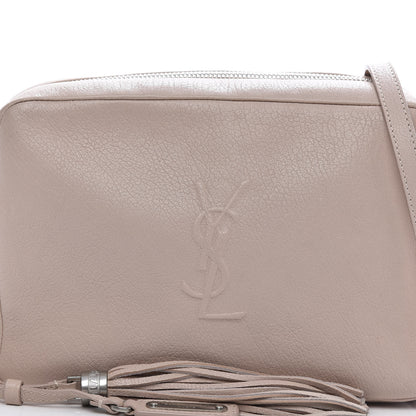 Saint Laurent Lambskin Monogram Small Lou Camera Bag Marble Pink 10 of 11
