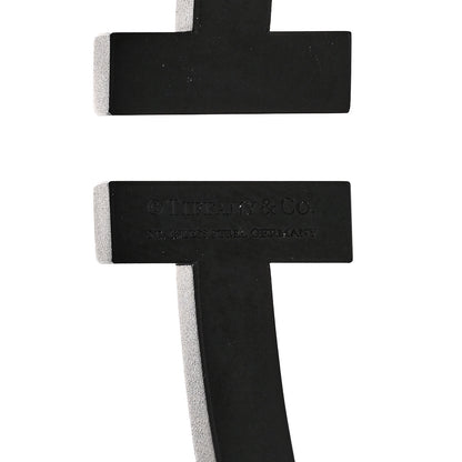Tiffany Black-Coated Stainless Steel T Square Bracelet 3 of 4