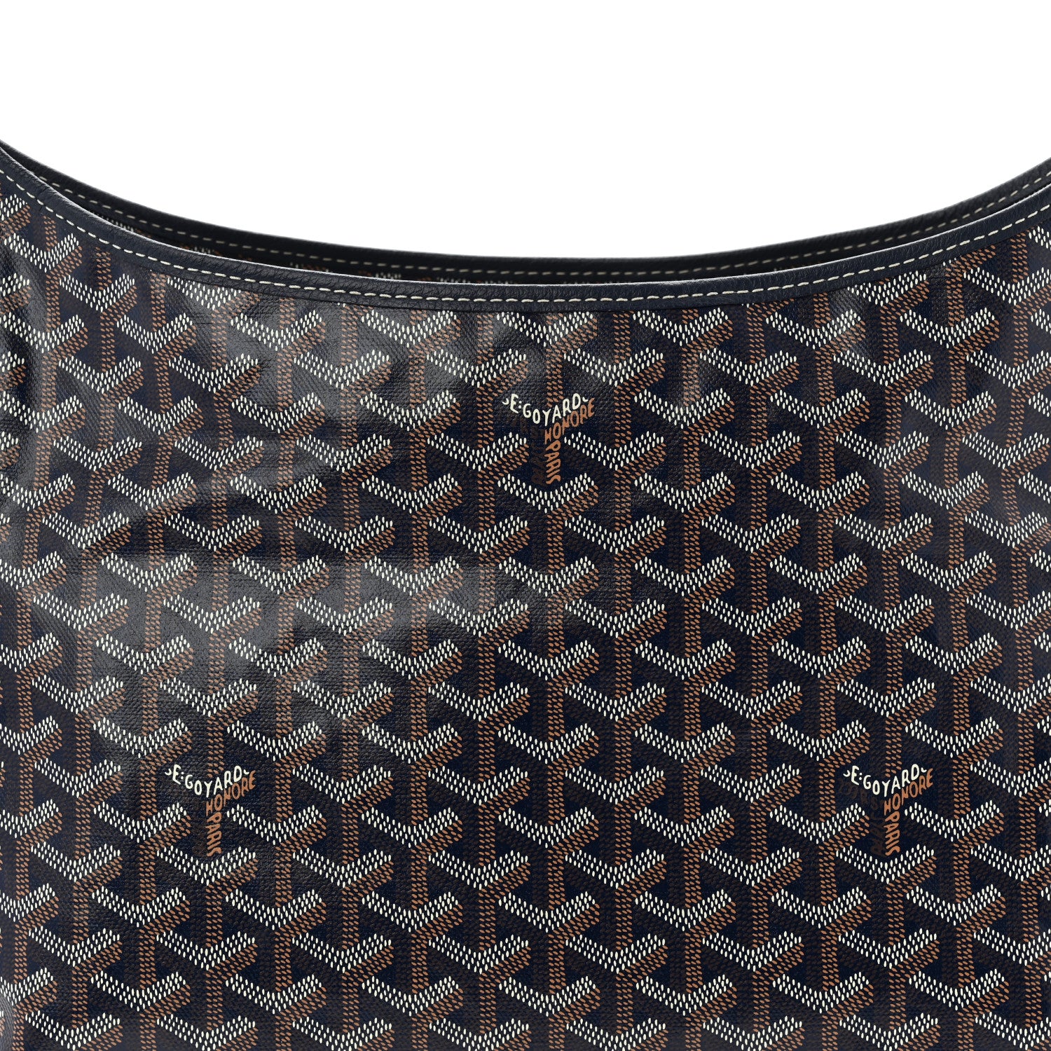 Goyard Goyardine Boheme Hobo Navy Blue 9 of 11