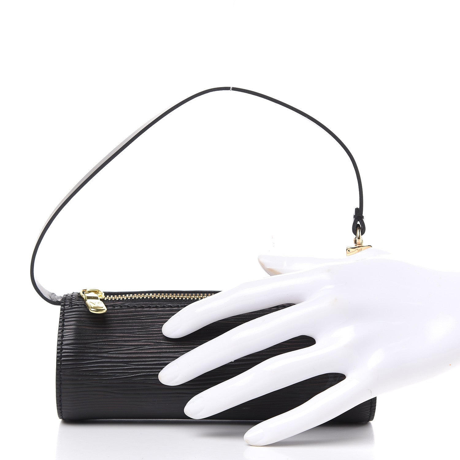 Louis Vuitton Epi Soufflot Pochette Black 2 of 9