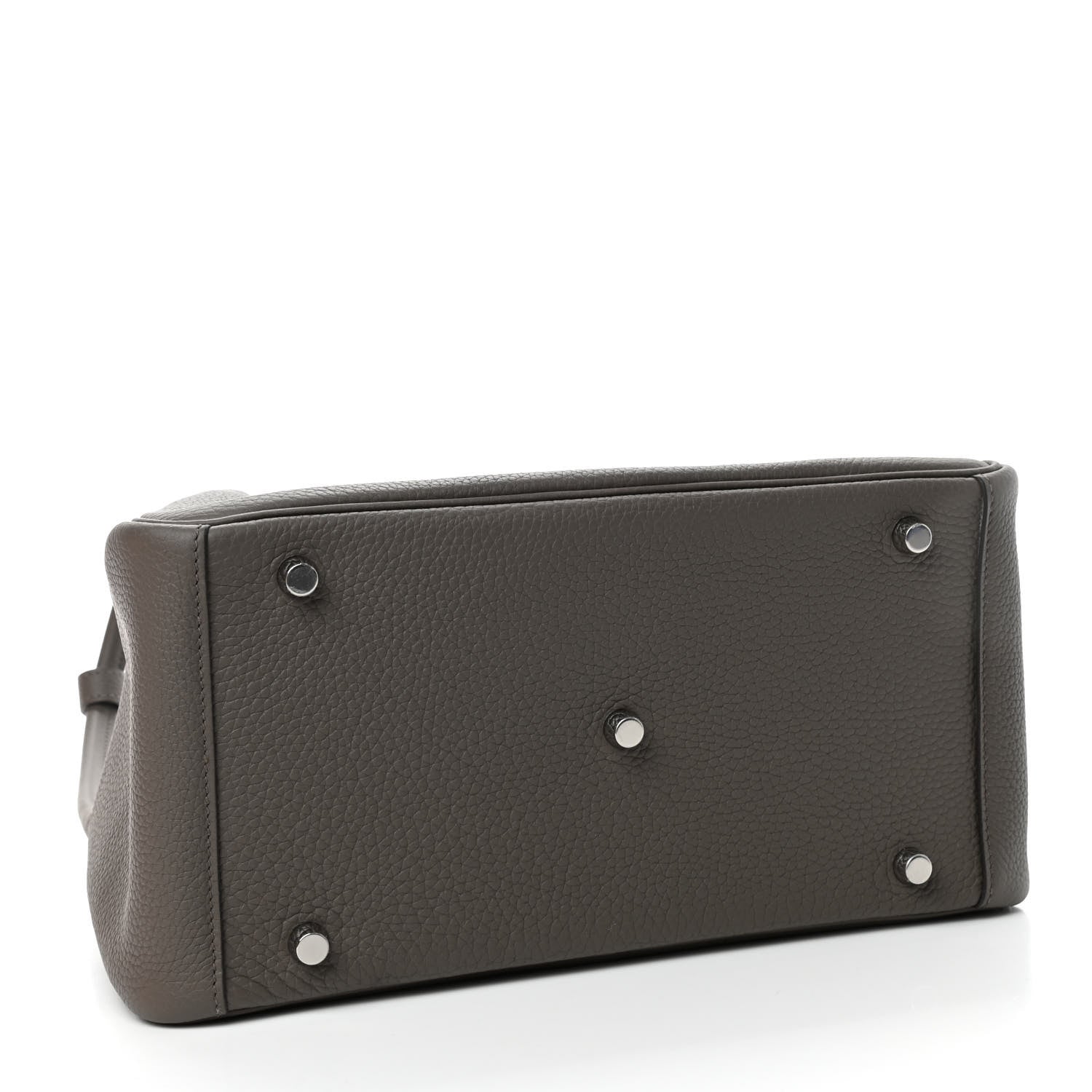 Hermes Taurillon Clemence Lindy 30 Etain 3 of 4